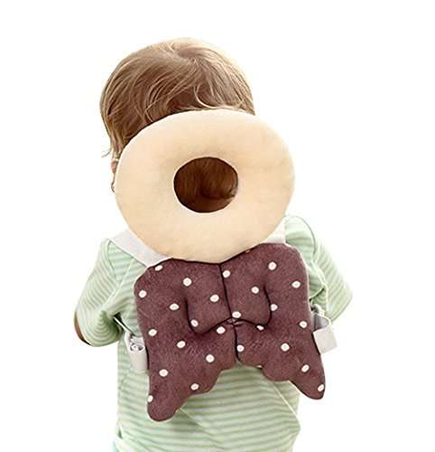 Futaba Drop Resistance Head Protection O-Shaped Baby Pillow - Brown 5
