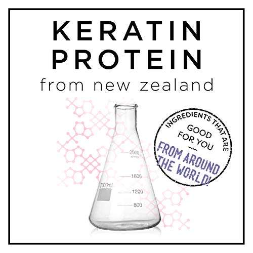 HASK Keratin Smooth Shampoo 355ml (Pack of 2) | Reduces Frizz, Adds Shine to Damaged Hair | Sulfate & Paraben Free 3