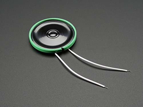 Speakers & Transducers Thin Plastic Speaker w/Wires - 8 ohm 0.25W (1 piece) 1
