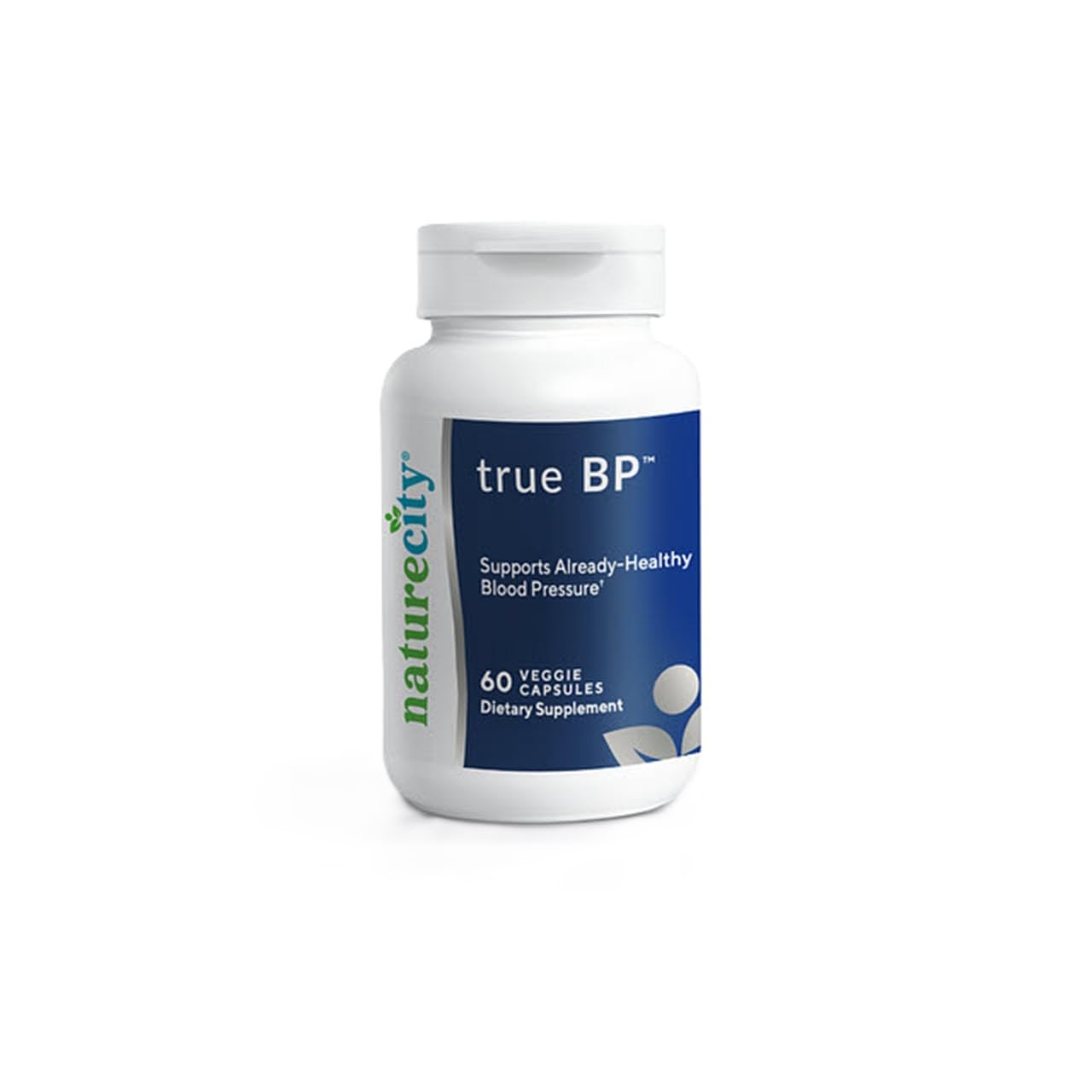 NatureCity True-BP | Supplements to Support Blood Flow for Heart Health | MegaNatural-BP 80mg 16% Oleuropein (60 Veggie Capsules) Non_GMO, Gluten Free 1