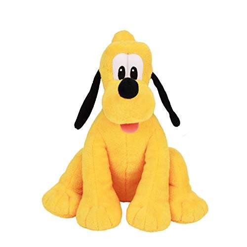 Disney Junior Mickey Mouse Small Plush Pluto, Stuffed Animals, Dog, Kids Toys for Ages 2 Up by Just Play 1