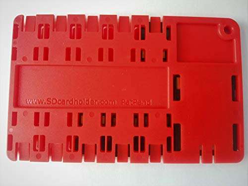 Micro Sd Card Holder-RED 3