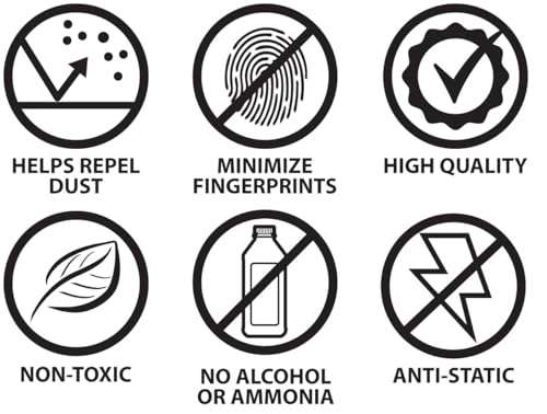 iKlear Premium Screen Cleaner Kit - Made in USA 2 oz Spray Bottle, Large Microfiber "Chamois" Cloth, 2 Travel Size DMT Microfiber Cloths Streak-Free Cleaning for Screens, Laptops, Tablets, TVs, 4