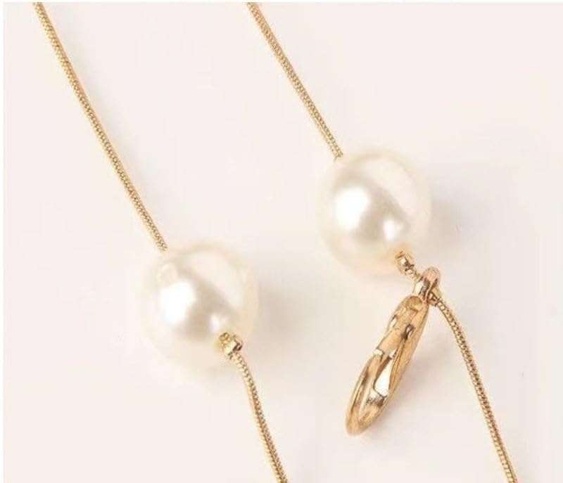 Generic Gold Pearl Body Chain, Waist Line Faux Pearl Body Chain, O/S 5