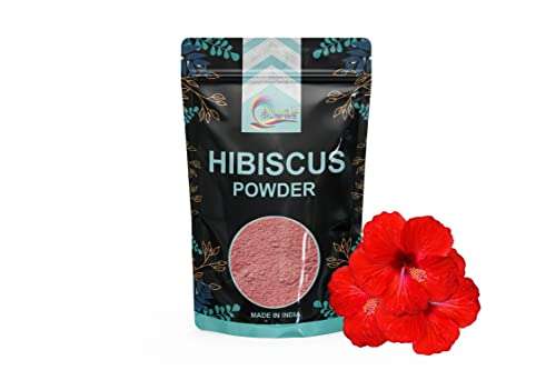 Dwarika, Hibiscus Powder for Hair Care, Skin Cleansing, Conditioning, Mask, Face Pack, Scrub, Wash | Eating (Gudhal ka Phool, Mandaram, Gongura, Mandaram, Arhu (900 Gram) 1