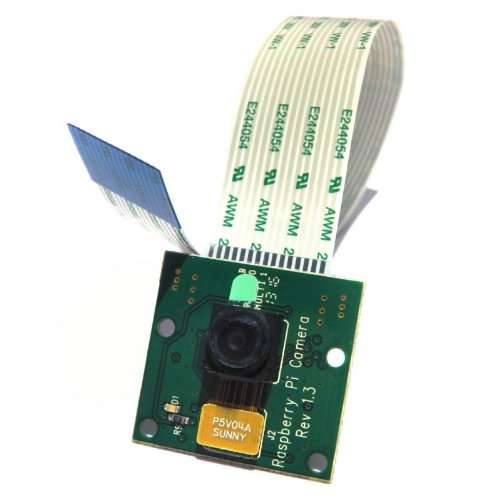 INVENTO 1Pcs Camera Module Board 5MP Webcam Video 1080p 720p fo Pi 3 & Pi 2 DIY 1