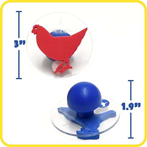 READY 2 LEARN Giant Stampers - Farm Animals - Set of 10 - Easy to Hold Foam Stamps for Kids - Arts and Crafts Stamps for Displays, Posters, Signs and DIY Projects 6