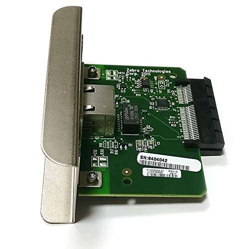 P1037974-001 Wired Internal Card for Zebra ZT230 ZT220 ZT210 ZT200 Series Thermal Printer Internal Printserver (Ethernet Port) Genuine 2