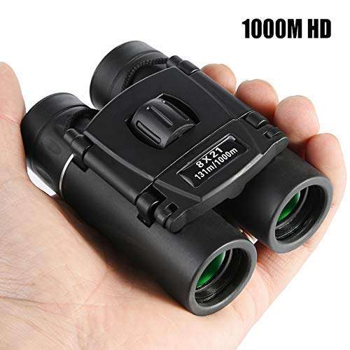 WEI-LUONG Telescope 8X21 Zoom Binoculars 1000M Hd Powerful Folding Mini Telescope Compact Binocular Optics Glass Camping, Outdoor 2