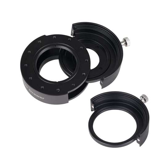 SVBONY SV226P M42-M48 Filter Drawer for OAG Version, New Upgraded with Twelve M2.5 Female Threads, Photographic Filters Drawer, Double Magnetic Filter Holder for 1.25" and 2" Filter, for Deep Sky 1