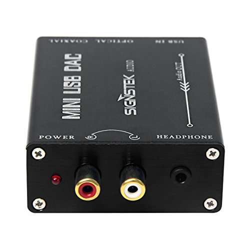 Signstek HiFi USB to Coaxial S/PDIF Converter Convert Digital to Analogue Signal Mini USB DAC PCM 2