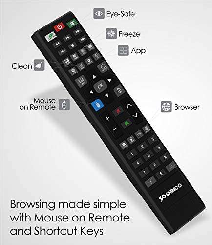 Shinco 109 cm (43 inches) 4K Ultra HD Smart LED TV S43UQLS (Black) (2021 Model) 4