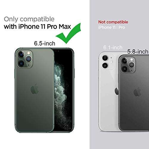 siduater Strap Holder Case for 6.5" iPhone 11 Pro Max with Convertible Stand, Translucent Back Cover Soft TPU Bumper Adjustable Finger Grip Loop for iPhone 11 Pro Max 6.5 Inch, Lavender Purple 3