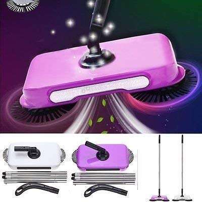 FIZLOZ 360 Degree Whirl Wind Plastic Sweeper Mop for Home Kitchen, 360 Degree mop for Floor Cleaning, Universal Size, Multicolor 5