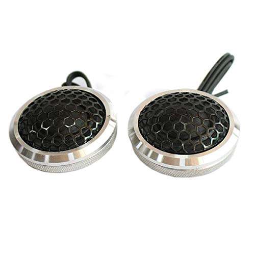 System 1-Inch Tweeter Kit Car Tweeter Speaker Silk Dome Tweeters Audio Component Tweeters Premium Speaker Original Sound Playback Simple to Install 1