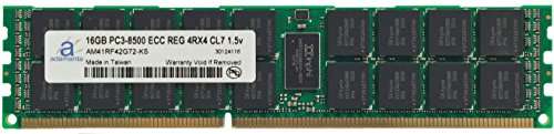 Adamanta 16GB (1x16GB) Server Memory Upgrade for Dell PowerEdge R815 DDR3 1066Mhz PC3-8500 ECC Registered 4Rx4 CL7 1.5v 1