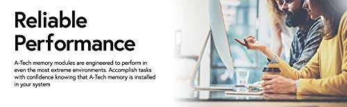 A-Tech 8GB Module for HP Compaq 6200 Micro Tower Desktop & Workstation Motherboard Compatible DDR3/DDR3L PC3-12800 1600Mhz Memory Ram (ATMS377007B25781X1) 4