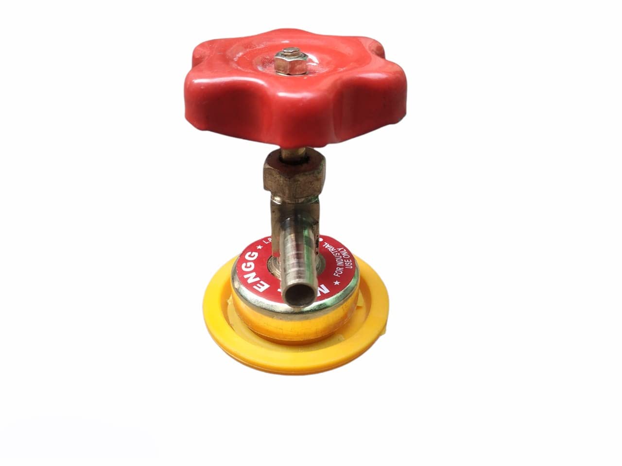 A S LPG Cylinder High Pressure Heavy pital/Brass Body Gas Adapter for Commercial Gas Stove Bhatti. ONLY Commercial USE 3