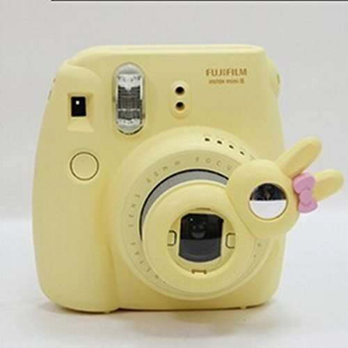 CLOVER Fujifilm Instax Mini 7s 8 Close Up Lens Rabbit Self-Portrait Mirror for Mini 7s 8 Camera - Yellow