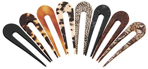 France Luxe Classic Hair Pin - Black 3