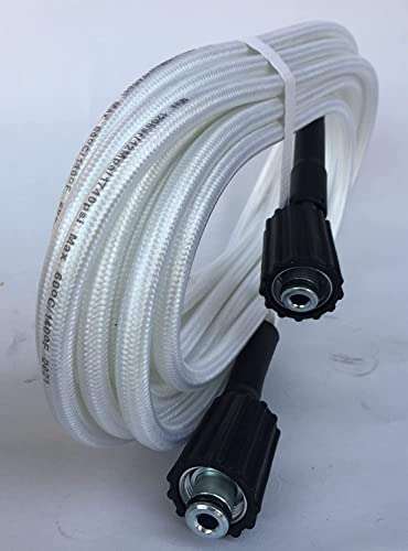 Car Washing Hose Pipe (Size M22 Connector) with High Pressure Washer Industrial Spray Gun with Adjustable Nozzle (15) 2