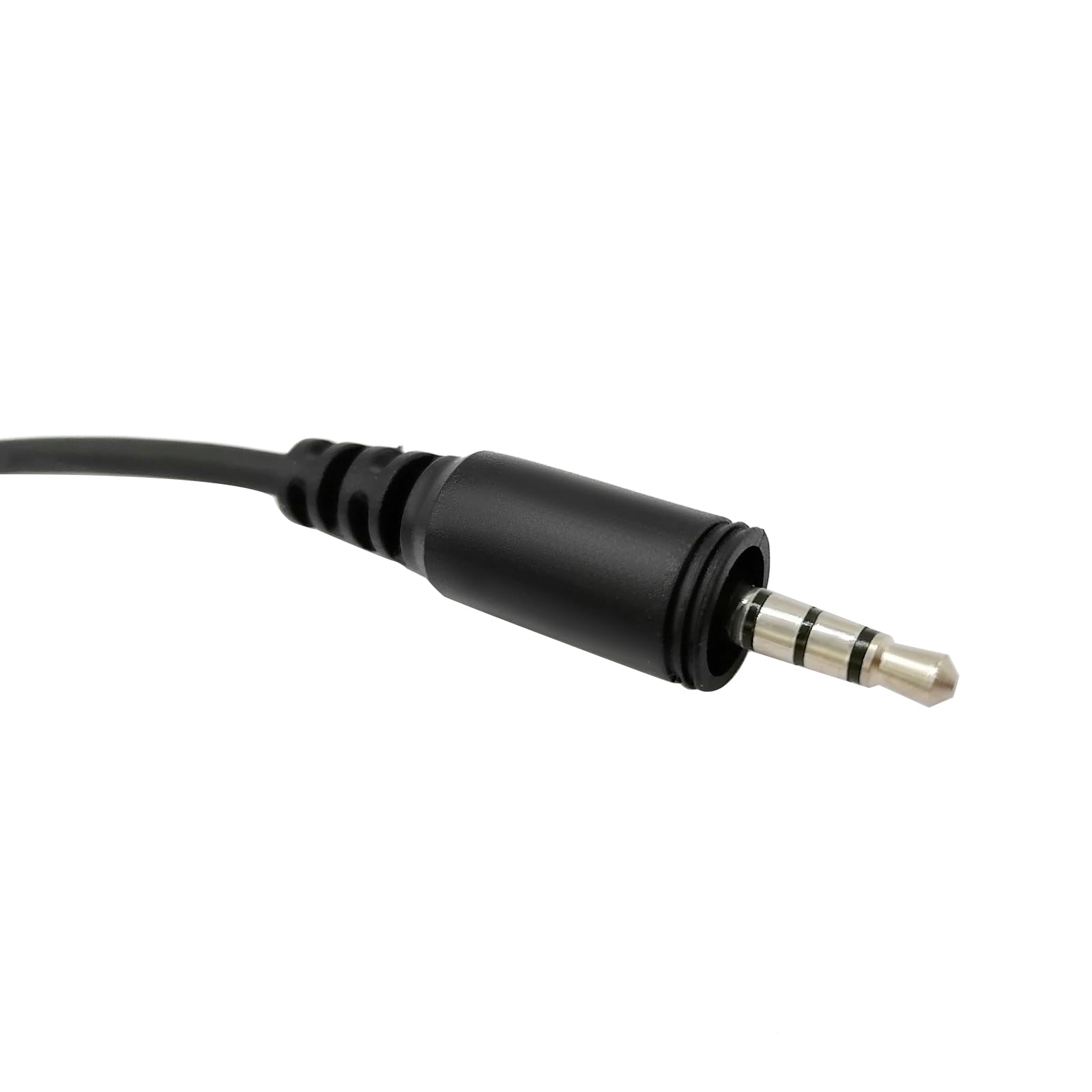 Pdflie Walkie Talkie Earphones with Mic, Two Way Headset Replacement for Kenwood Khs-34 C-Ring Earpiece, Compatible with ProTalk PKT-23 Portable Radio 3