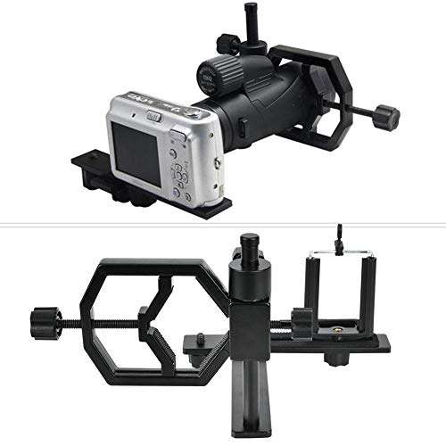 Cell Phone Adapter Mount, 5.5cm-7.5cm Smartphone Holder Clamp Universal for Binocular, Monocular, Astronomical Telescope, Microscope 2