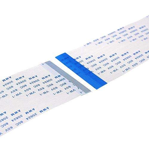 50 Pin 0.5mm Pitch 300MM Length flexible flat cable reverse direction Raspberry Pi Camera ffc cable (2-PCS) 3