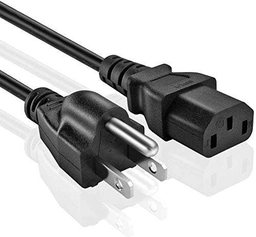 10Ft Super Long Power Cord Extension Cable (NEMA 5-15R to NEMA 5-15P) - 18 AWG AC Power Cable - 125V, 10A (PAC1011410) 1