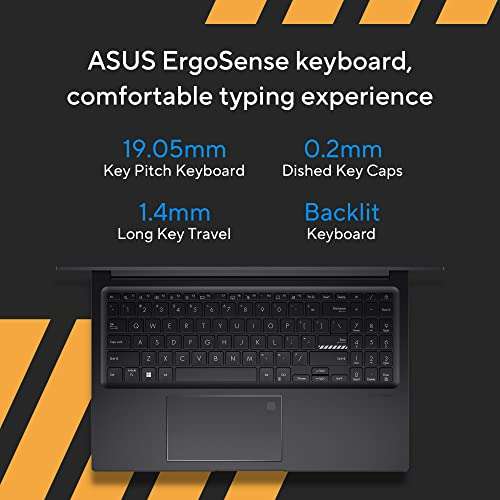 ASUS Vivobook 16X (2023), Intel Core i5-12500H 12th Gen, 16-inch (40.64 cm) FHD+, Thin and Light Laptop (16GB/512GB/4GB GeForce RTX 3050/Win11//Backlit//Indie Black/1.8 kg), K3605ZC-MBN543WS 5