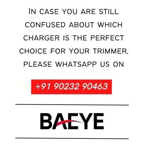 BAEYE 4.3V USB Charging Cable Compatible With Philips Trimmers & Shavers| A00390 Replacement Charger (Complete list of compatible models in bullet point) BK S1070 5