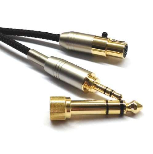 NewFantasia Replacement Audio Upgrade Cable Compatible with AKG K240, K240S, K240MK II, Q701, K702, K141, K171, K181, K271s, K271 MKII, M220, Pioneer HDJ-2000 Headphones 1.2meters/4feet 3