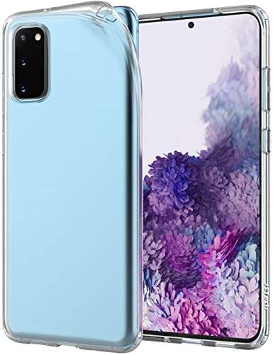 JETech Case for Samsung Galaxy S20 5G (2020), Premium TPU Material, Shock Proof (Clear) 1