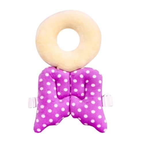 Futaba Drop Resistance Head Protection O-Shaped Baby Pillow - Purple 3