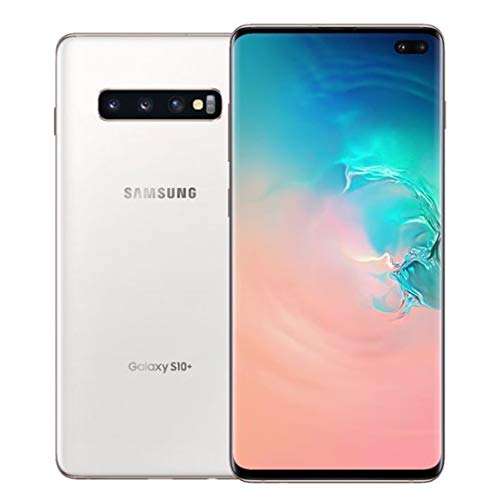 Samsung - Galaxy S10+ SM-G975U1 Phone GSM + CDMA Factory Unlocked Single SIM - US Warranty (Ceramic White, 12GB/ 1TB) 3