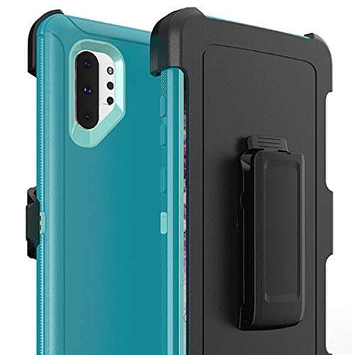 Samsung Galaxy Note 10 Guarder Case with Belt Clip Holster for Samsung Note 10 6.3 Inch - Without Screen Protectors Aqua 1
