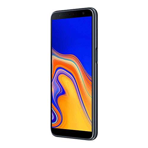 SAMSUNG Galaxy J6+ Plus (64GB, 4GB RAM) 6.0" Infinity Display, Dual Camera, Global 4G LTE Dual SIM GSM Factory Unlocked J610G/DS (International Model w/ 64GB MicroSD Bundle) (Absolute Black) 3