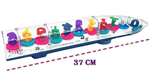 PRANAY Toys Monorail Train Toy for Kids, Big Size Train Set for Kids with Light and Sound Toy for Kids 4