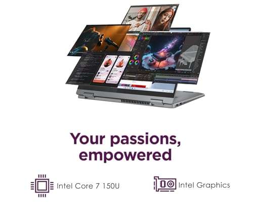 Lenovo IdeaPad Flex 5 2-in-1 Convertible Laptop, Intel Core i7 Processor, 14" WUXGA IPS Touch-Screen, 16GB RAM | 2TB PCIe SSD, FHD Webcam, Windows 11 Home, Digital Pen, w/Mouse Pad 4