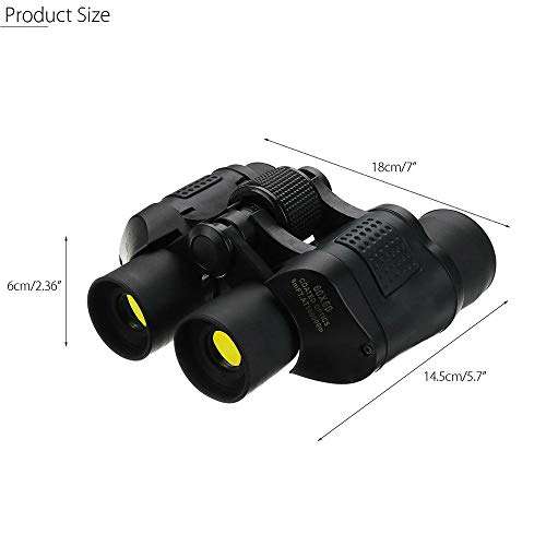 Nuxn 16X Binoculars for Adults Compact HD Professional Day/Night Vision Binoculars Telescope Stargazing Football Sightseeing with Carrying Bag 2