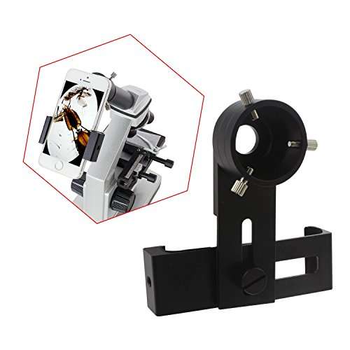 Astromania Smartphone iPhone Adapter with Eyepiece Adapter 25mm - 35mm - for Photography with telescopes and Spotting Scope or Binoculars 1