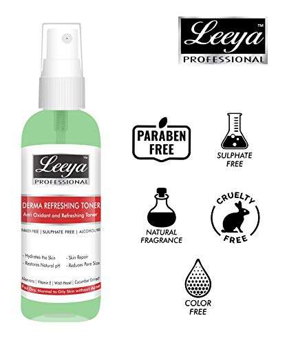 LEEYA HERBALS WHITENING SKIN CARE ROUTINE REGIME CTM KIT FOR OILY SKIN WITH VITAMIN C SKIN WHITENING FACE WASH 100 Gm + ALCOHOL FREE SKIN TONER FOR OILY SKIN 100 GM + ALOEVERA GEL FOR FACE 100 Gm 3