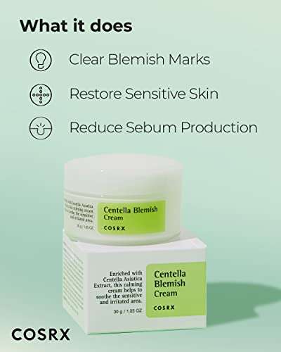 COSRX Centella Blemish Cream, 1.05 fl.oz / 30g | Centella | Korean Skin Care, Vegan, Cruelty Free, Paraben Free 3