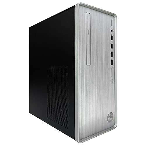 HP Pavilion TP01 Tower Desktop Computer - AMD Ryzen 5 5600G 6-Core up to 4.40 GHz Processor, 16GB DDR4 RAM, 512GB SSD + 12TB HDD, AMD Radeon Graphics, DVD-Writer, Windows 11 Home 2