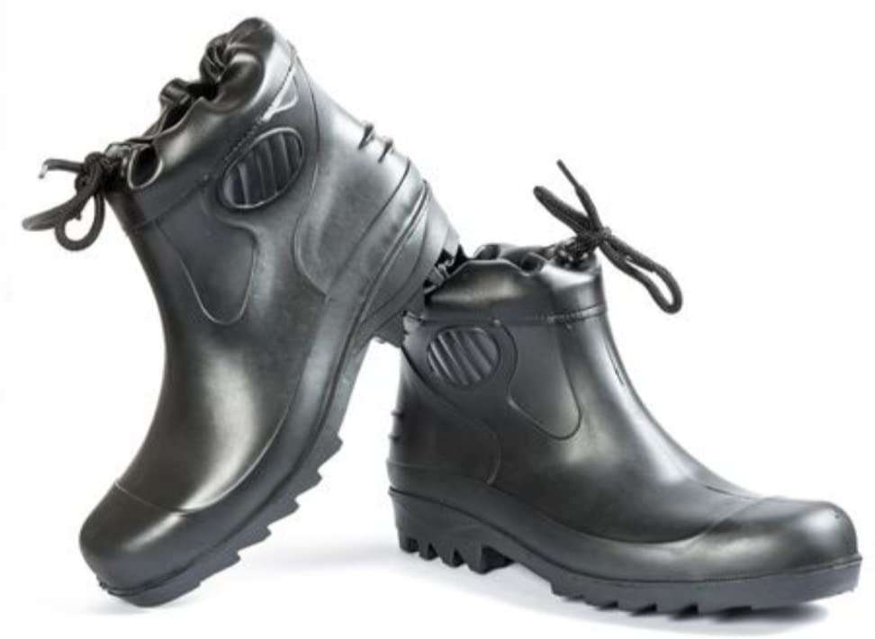 Gumboots With Steel Toe for Men (Steel Toe Cap Black, numeric_8) 4