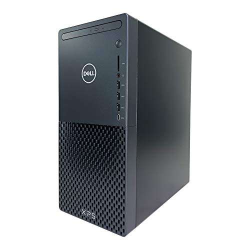 Dell XPS 8940 Desktop Computer - 11th Gen Intel Core i7-11700 8-Core up to 4.90 GHz CPU, 8GB RAM, 1TB HDD, Intel UHD Graphics 750, Killer Wi-Fi 6, 500W PSU, DVD Burner, Windows 11 Pro, Black 3