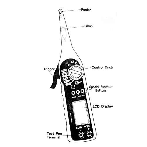 Polarlander Multi-Function Line Faults Auto Circuit Tester 12V 24V Voltage Car Electric Circuit Tester 5