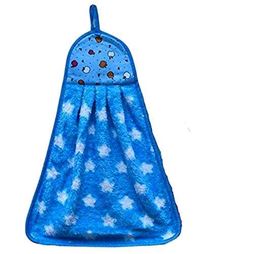 N G Products Soft Cotton Hanging Hand Towel Napkin for Wash and Kitchen Basin (Multicolor) - Pack of 6 5