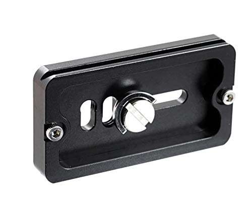 Fotasy 70mm Arca Swiss Plate, 70 mm QR Plate, Quick Release Plate, Arca Type Plate, Tripod Quick Release Plate fits Arca-Swiss Universal Standard Clamp for DSLR Camera Lens Tripod Ballhead 3