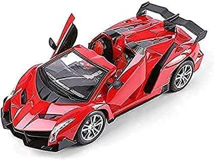 Frowwy Winner Racing car for Kids RC car Lighting Doors can be Open and Closed Multi Color car [Premium Edition] Sport Racing Car for Kids with Best Birthday Gift for Kids 3